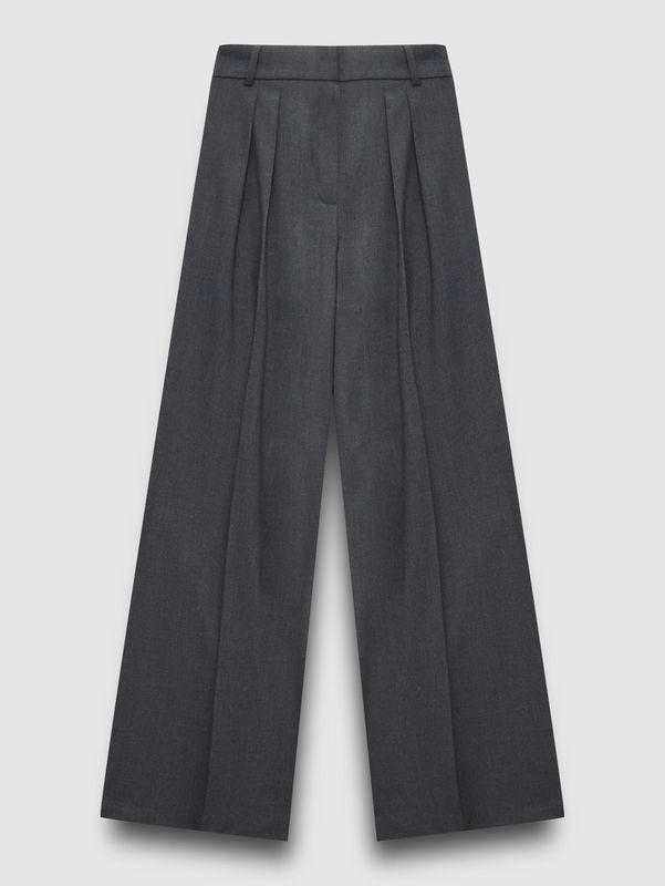 Брюки со стрелками, серый