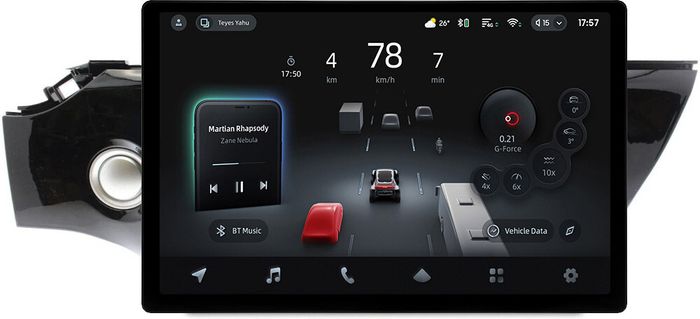 Магнитола для KIA Rio 4, Rio X-Line 2017-2020 (рамка с кнопкой 10) - Teyes CC4-PRO монитор 13" 2K QLED на Android 13, Быстрейшая, Snapdragon 778G, ИИ, CarPlay, DSP, 4G SIM-слот