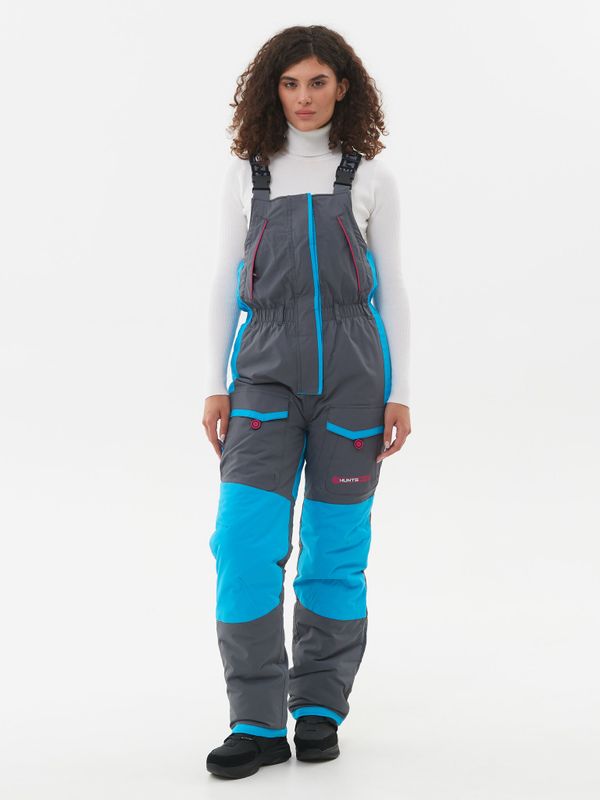 Костюм зимний Женский Siberia Lady ткань Breathable цвет Серый/Голубой