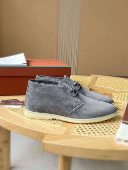 Высокие лоферы Loro Piana
