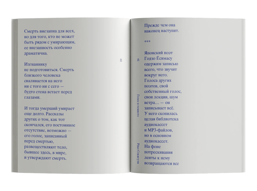 Голос в темноте