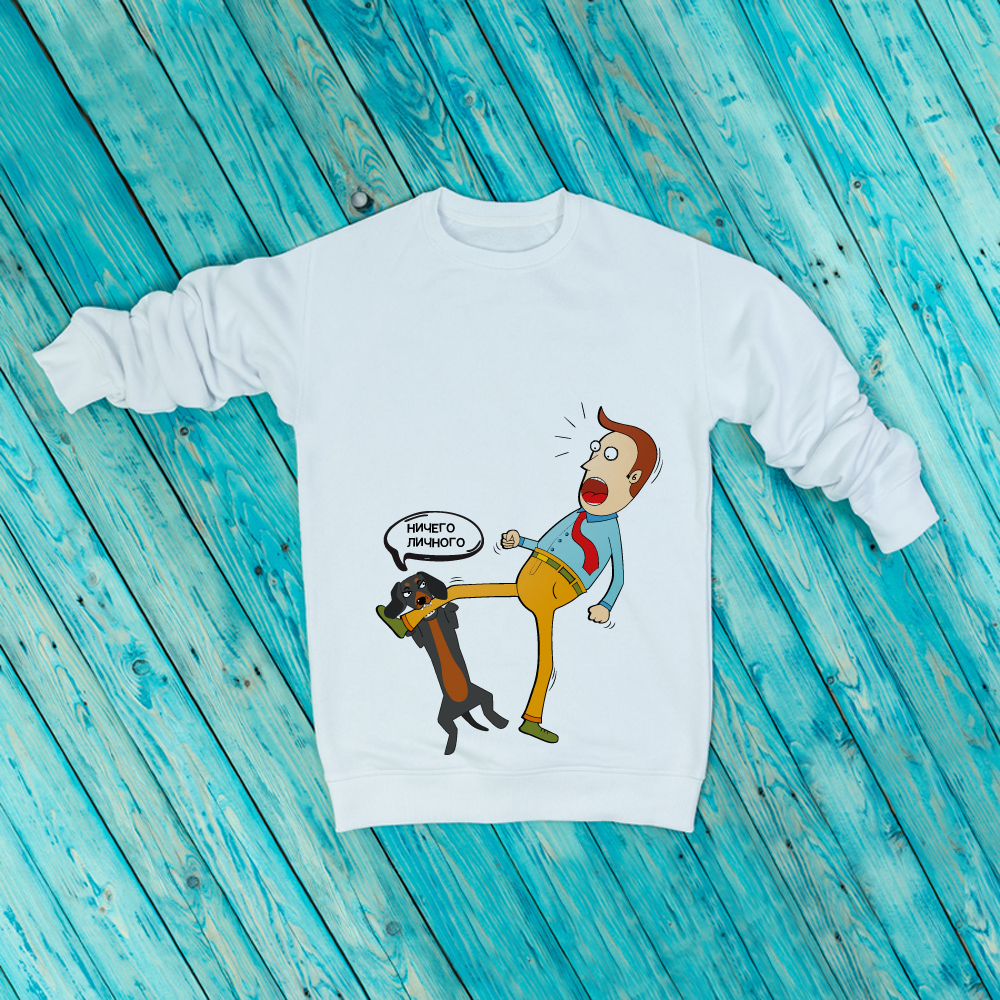 Свитшот "Злая Такса"