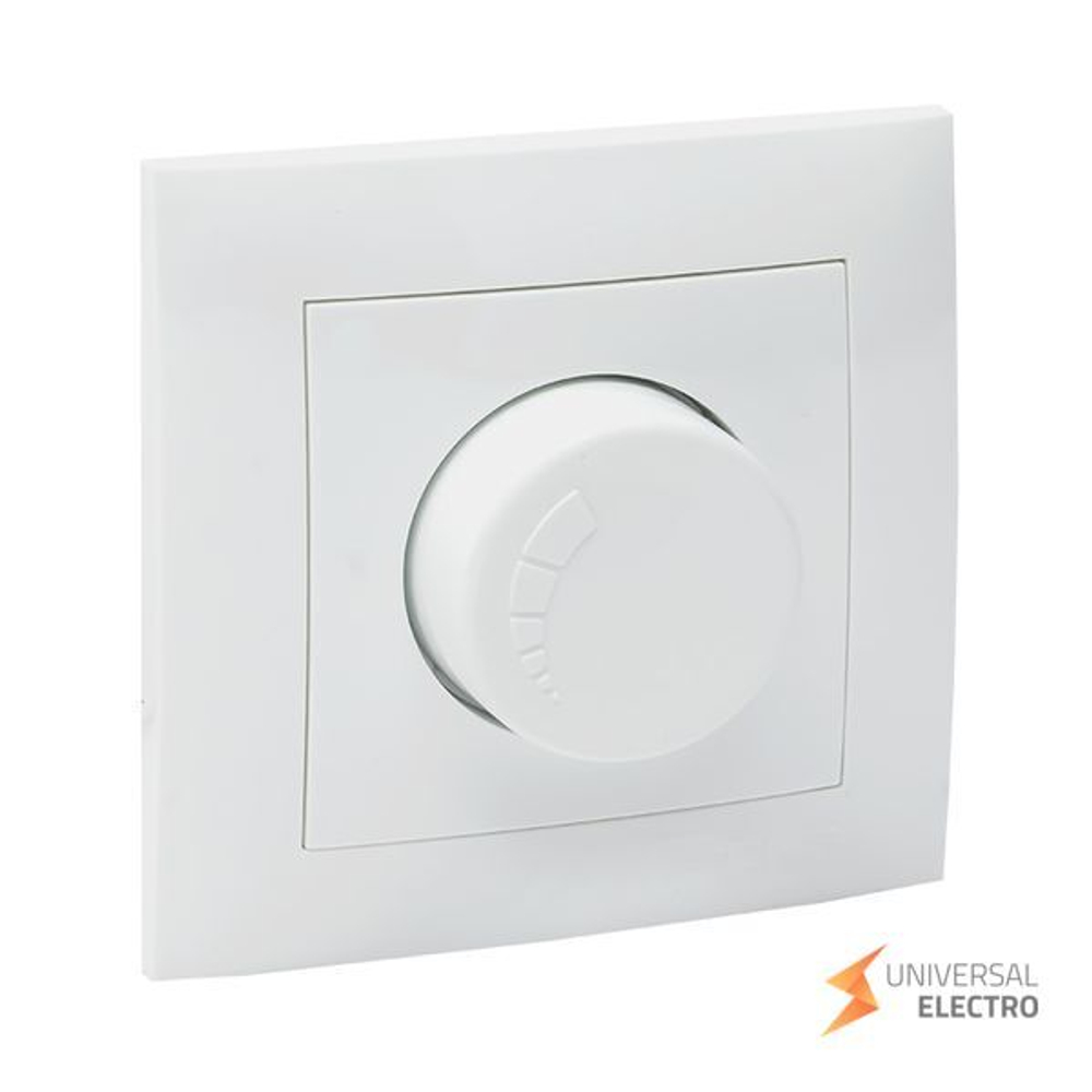 Валенсия светорегулятор 600W 220В белый EKF PROxima