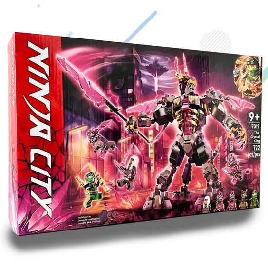 Конструктор Ninja "Кристальный Король" 722 детали