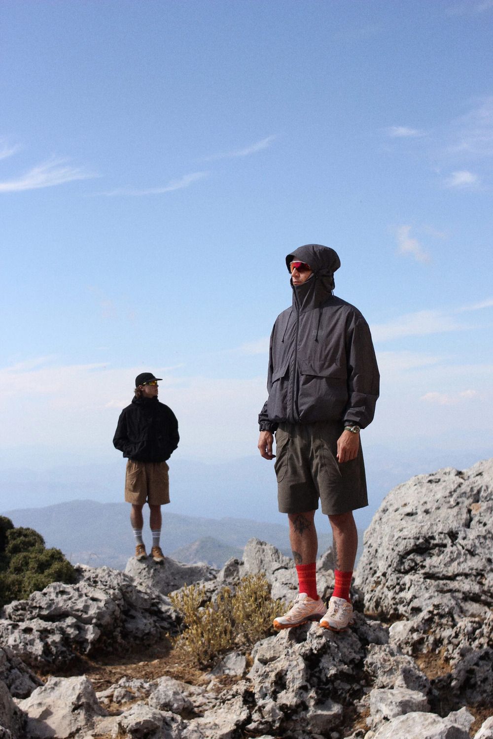 Куртка Called a Garment 5-Winds дымчатая серая