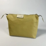 Женская желто-салатовая сумка из натуральной кожи с тиснением питон