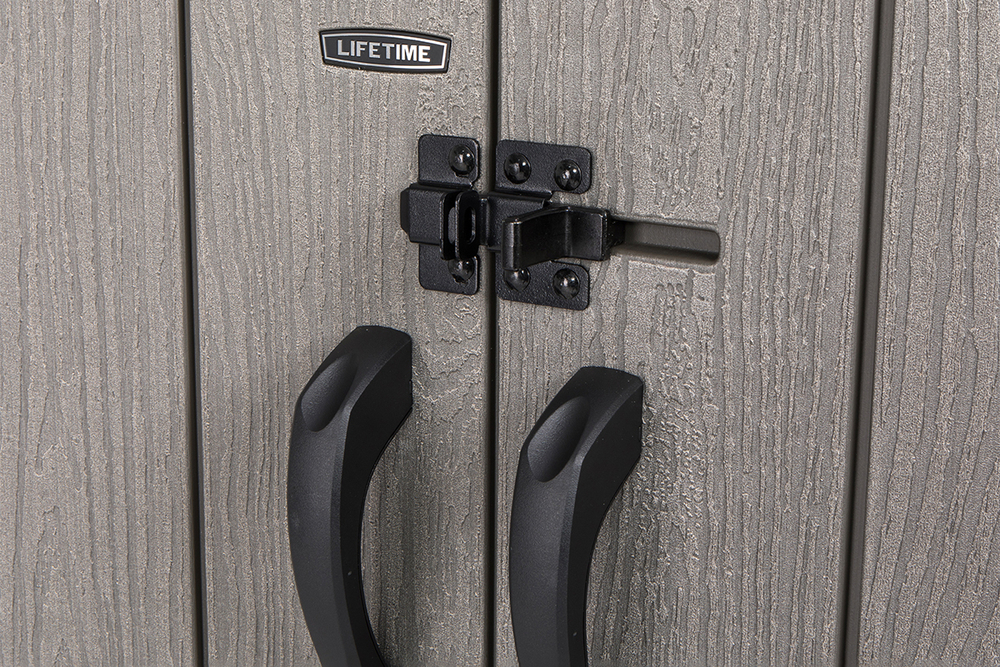 Ящик-шкаф Lifetime WoodLook, 1500 л, коричневый