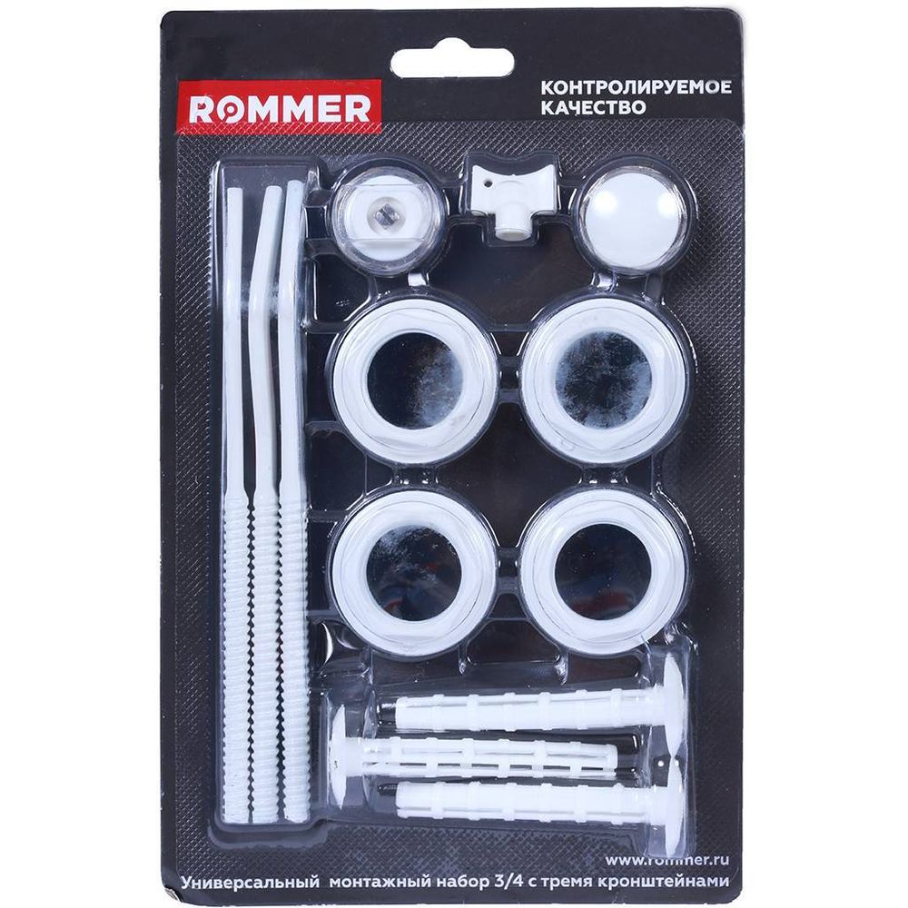 Комплект для монт.рад.ROMMER 3/4 с 3 КРОН 6575