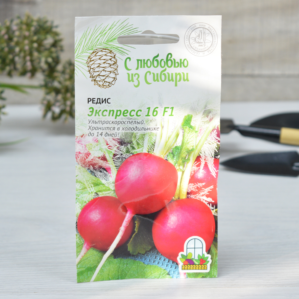 РЕДИС Экспресс16 F1 (2г) ультраскороспелый Цв.пак. (10шт)
