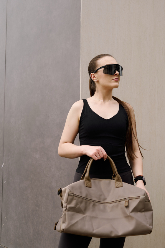 СУМКА LEAT (коричневый)