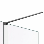 Душевая перегородка Vincea Walk-In VSW-1WSL120CLGM 120 профиль вороненая сталь/стекло прозрачное