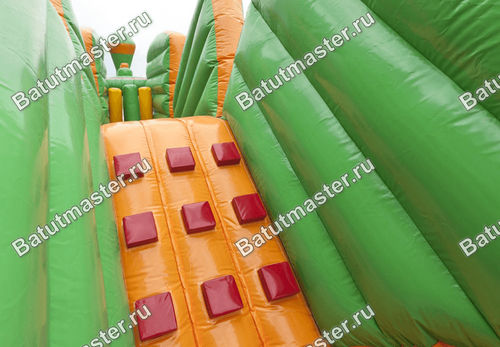 Коммерческий надувной батут "Тоннель мишкина радость"
