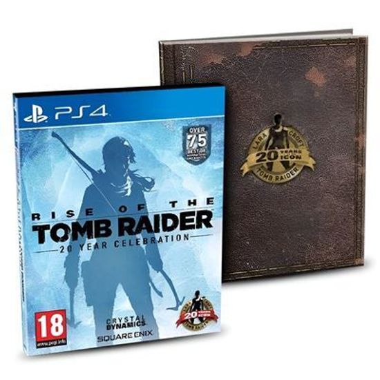 PS4 Rise of the Tomb Raider: 20 Year Celebration Б/У CUSA-05716 (Полностью на русском языке)
