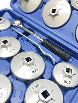 Набор съемников масляных фильтров, чашки 23 предмета