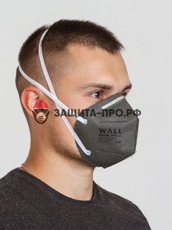 Респиратор Wall 95СHК, FFP2, c клапаном