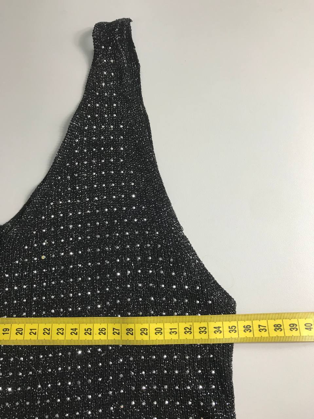 Топ блестящий, визуально 42 размер