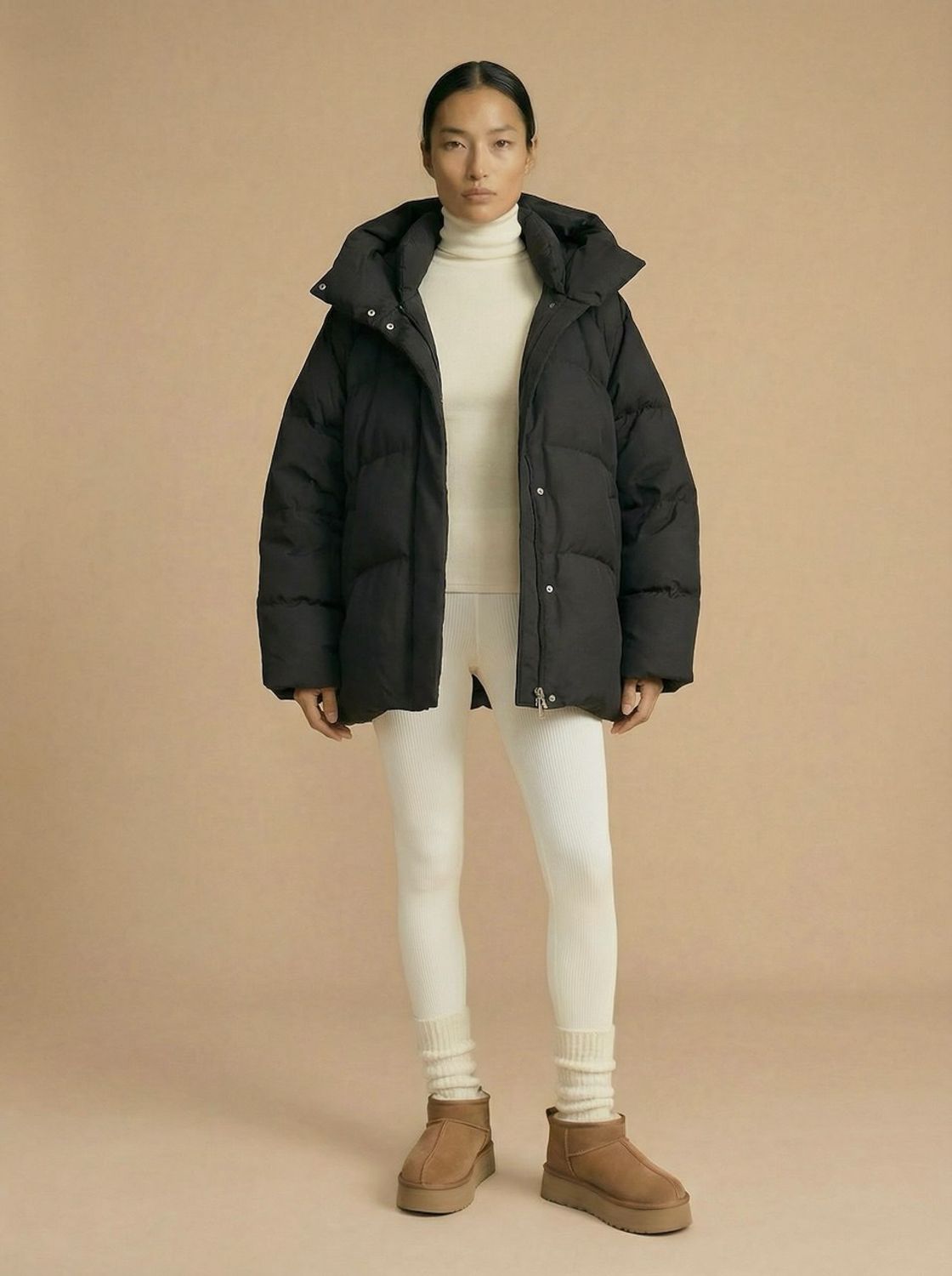 Пуховик, ballerina, Aero (черный)