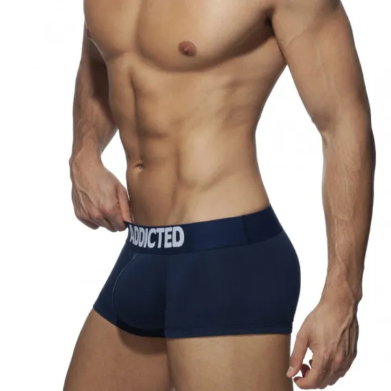 Мужские трусы хипсы темно-синие Addicted AD5021-16