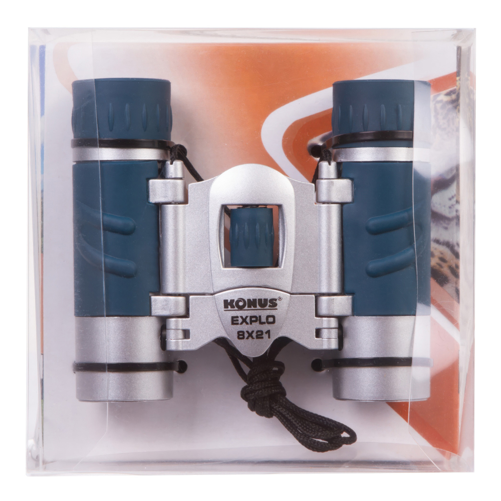Бинокль Konus Explo 8x21 — 8-кратное увеличение