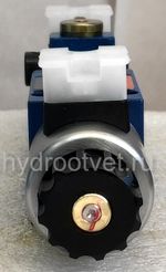 4WEMM6JA6X/CG24N9Z4 - Гидрораспределитель золотниковый Ду6 с электрическим и ручным управлением от рычага, схема JA (34-1), электроуправление G24, возврат - пружинный