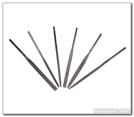 Надфиль полукруглый  БМ