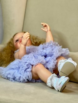 Кукла Реборн виниловая 55см в пакете (FA-554)