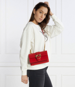 Skórzana наплечная сумка LOVE ONE MINI CL PLTT Pinko - красный(100059 A0F1)