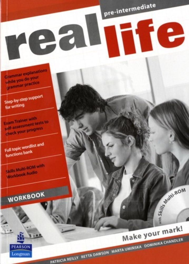 Real Life Global Pre-Intermediate Workbook &amp; Multi-ROM Pack