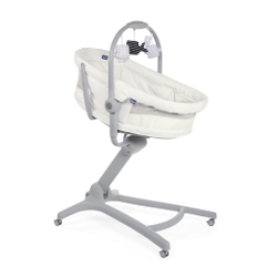 Кроватка-стульчик Chicco Baby Hug 4 в 1 Air White Snow, белый