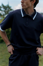 ОДЕЖДА ДЛЯ ТЕННИСА Мужская, Поло BONIFIQUE CLASSIC POLO .