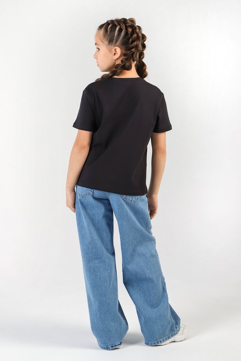 Фуфайка для девочки Презент-1 Виотекс ЧЁРНЫЙ