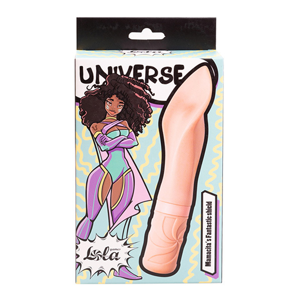 Перезаряжаемый вибратор Lola Games Universe Mamasita’s Fantastic Shield Beige 9604-02lola