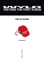 (ПРЕДЗАКАЗ) товары TAEYONG - WYLD 1st ALBUM OFFICIAL MD CAMP CAP KEYRING