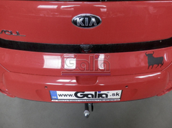 Фаркоп оцинкованный Galia K041C для Kia Soul 2014-(паспорт и сертификат в комплекте)(без электрики)