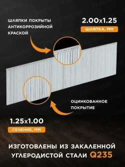 Гвозди 35 мм тип 18GA 5000 штук STARTUL Profi (ST4515-35)