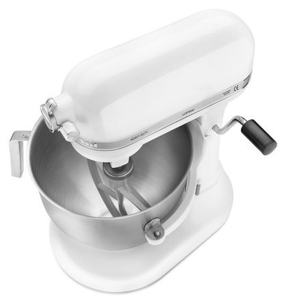 Миксер KitchenAid планетарный Heavy Duty 6.9 белый 5KSM7591XEWH