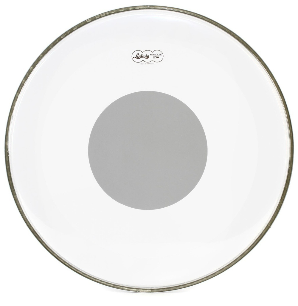 LW6120R Powerstroke 3 Silver Dot Пластик для бас-барабана 20", Ludwig