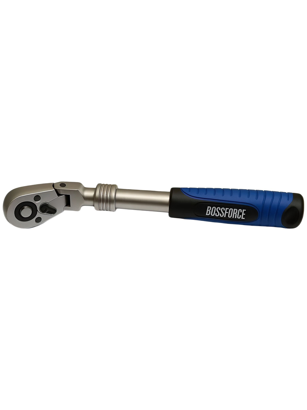 Трещотка телескопическая шарнирная 1/4" 195-255 мм