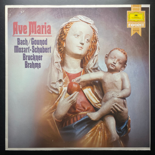 Сборник Аве Мария - Бах / Гуно, Моцарт, Шуберт, Брукнер, Брамс (Германия 1982г.)