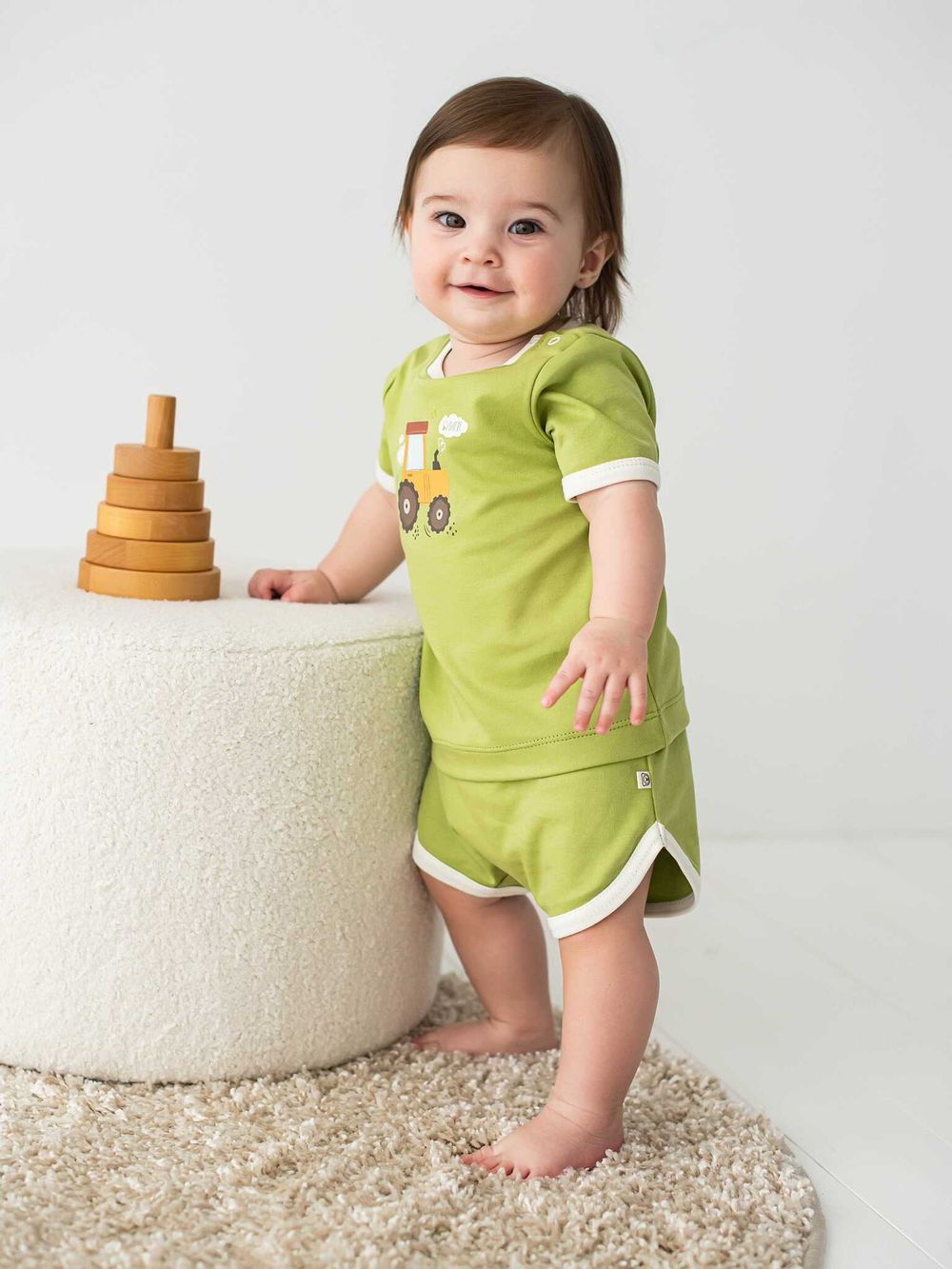 Шорты "Фисташка" 0+