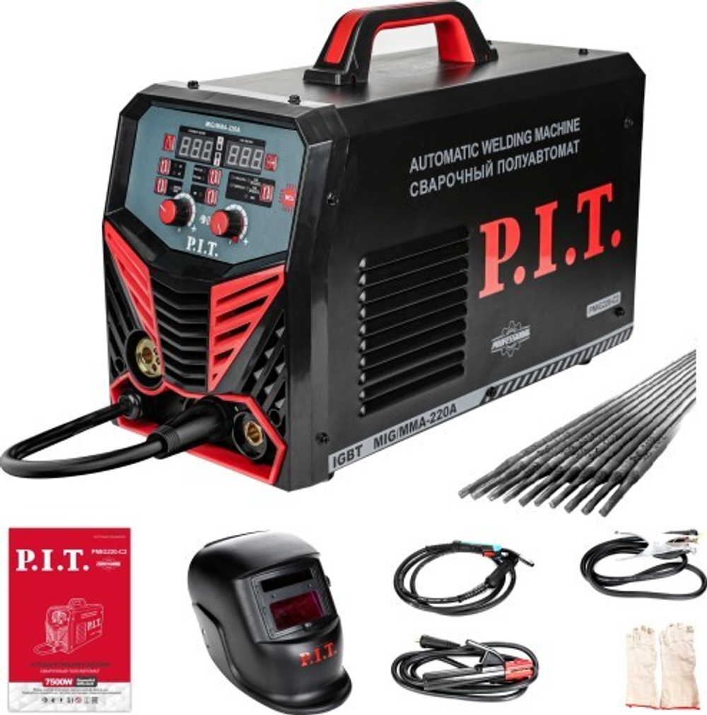 Сварочный полуавтомат P.I.T. PMIG220-C2