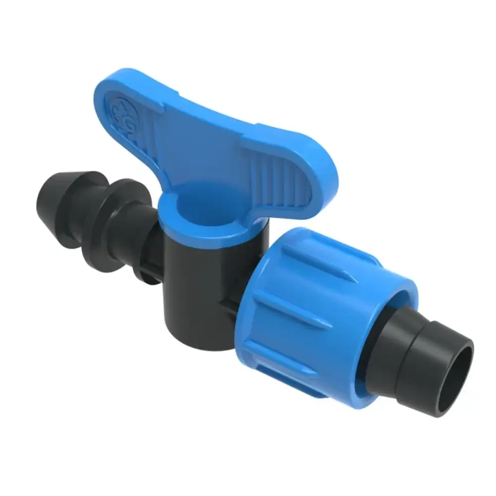 Стартовый фитинг для капельной ленты с резинкой 16мм, GP