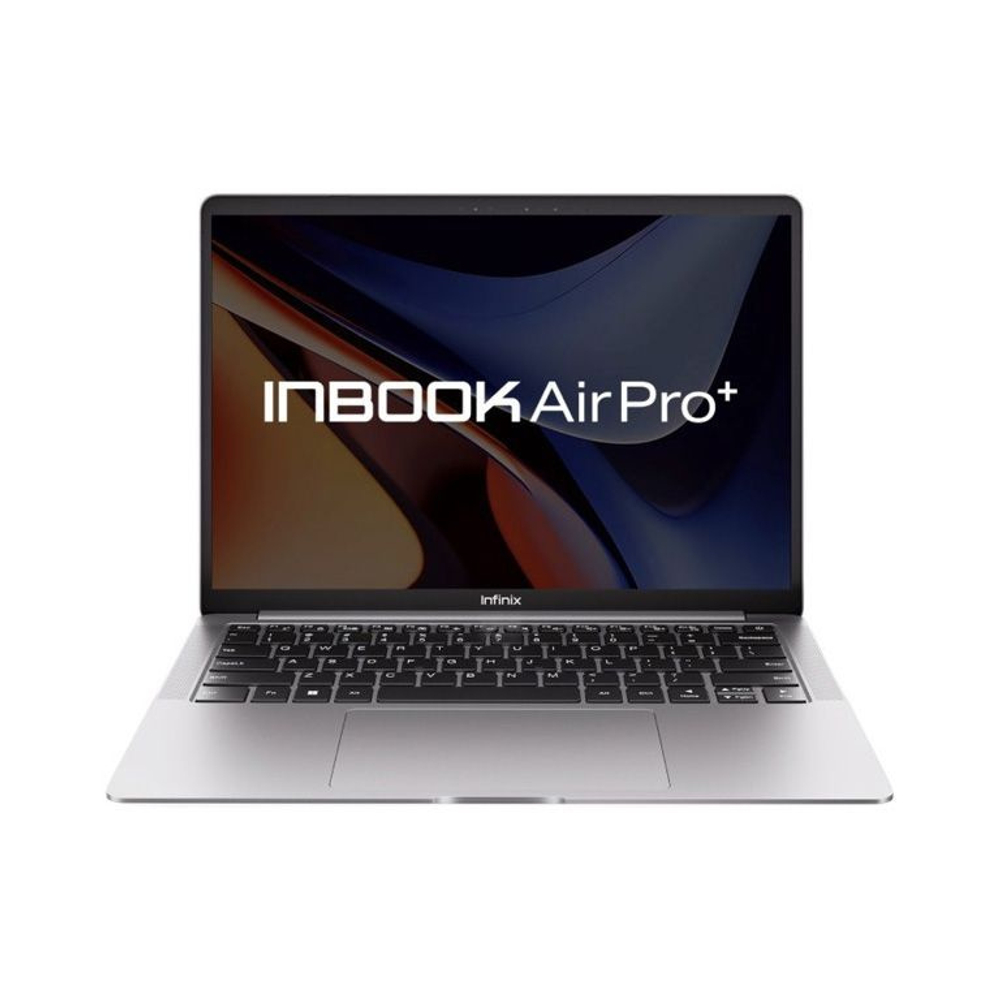 Ноутбук Infinix Inbook Air Pro+ XL434, 14" (2880x1800) OLED 120 Гц/Intel Core i7-1355U/16 ГБ LPDDR4X/1024 ГБ SSD/Intel Iris Xe Graphics/Windows 11 Home, Серебристый (71008302034)