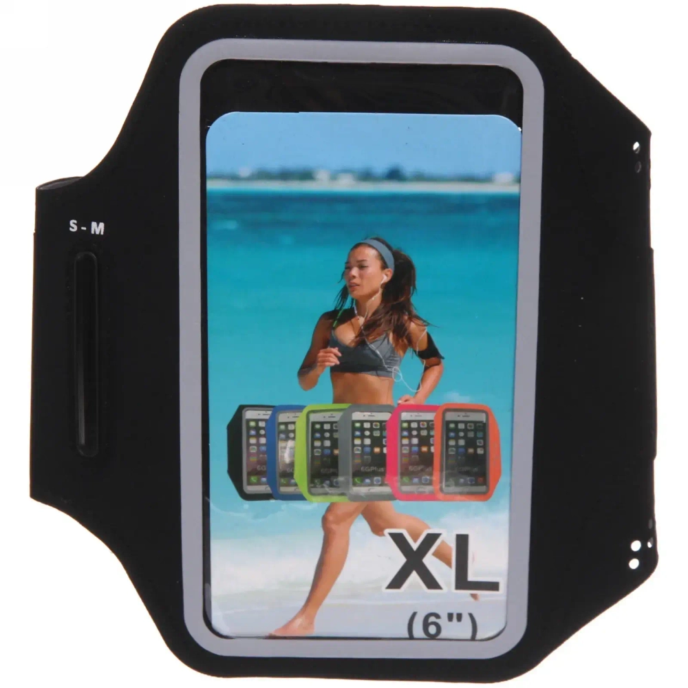 Чехол спортивный для телефона на руку «Attention» (для телефона 6»), микс