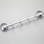 Вешалка 4 крюч, хром, Frap, F1615-4