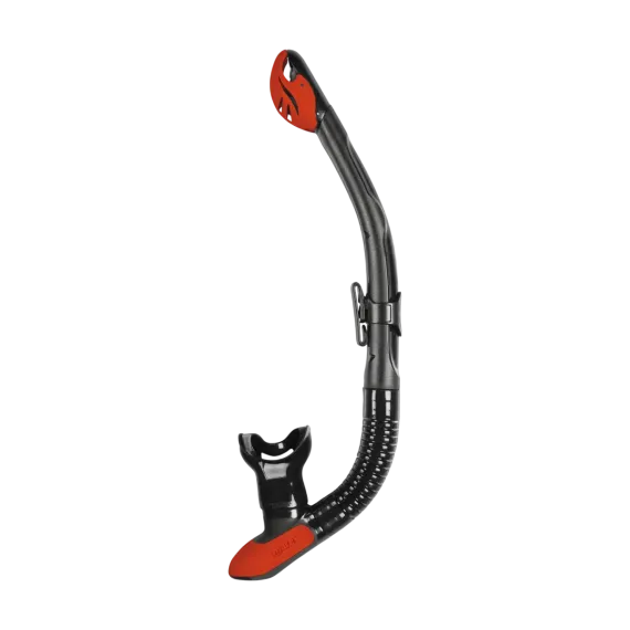 Трубка для плавания Mares Ergo Dry черный/красный