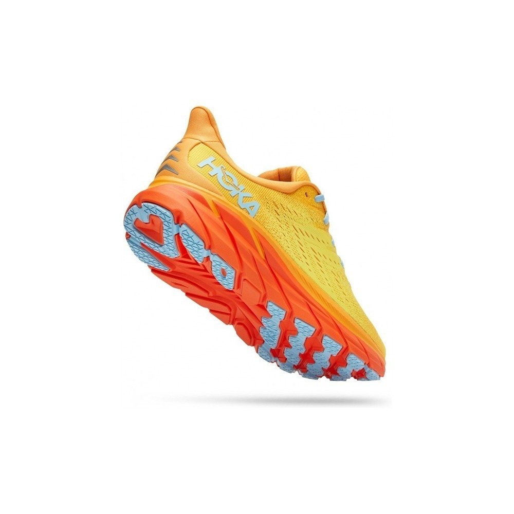 Кроссовки мужские HOKA M CLIFTON 8 WIDE Radiant Yellow / Maize