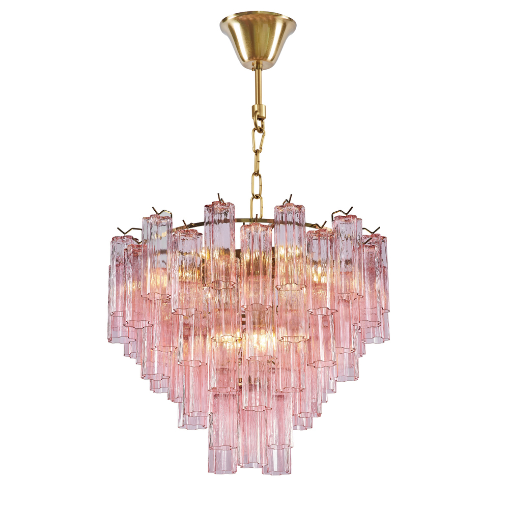 Люстра OWD2093-D75 gold/pink