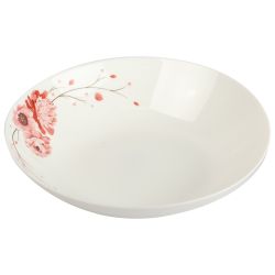 Тарелка White Fox WF-STS20 Summertime суповая опаловая с деколью 20 см. 660 мл.