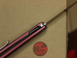 Нож CRKT Stylus - рукоять бургунди алюминий